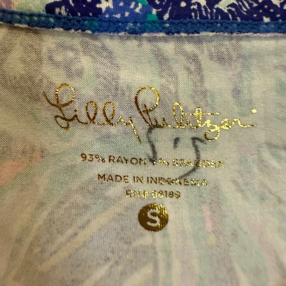 Lilly Pulitzer Pineapple Print Dress – Size Small - Picture 6 of 7